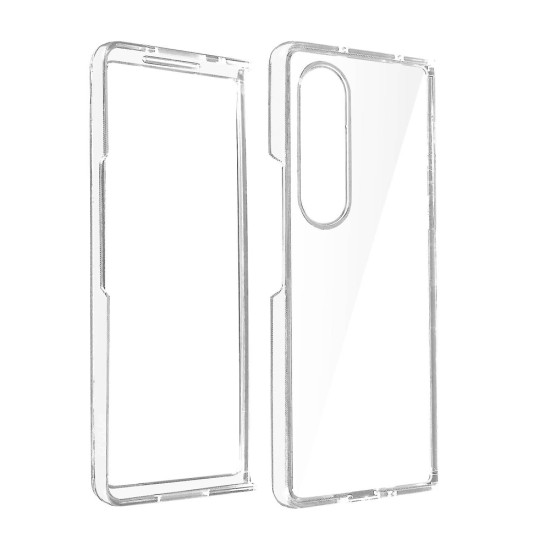 Capa de Silicone com Cantos Duras para Samsung Z Fold 3 Transparente